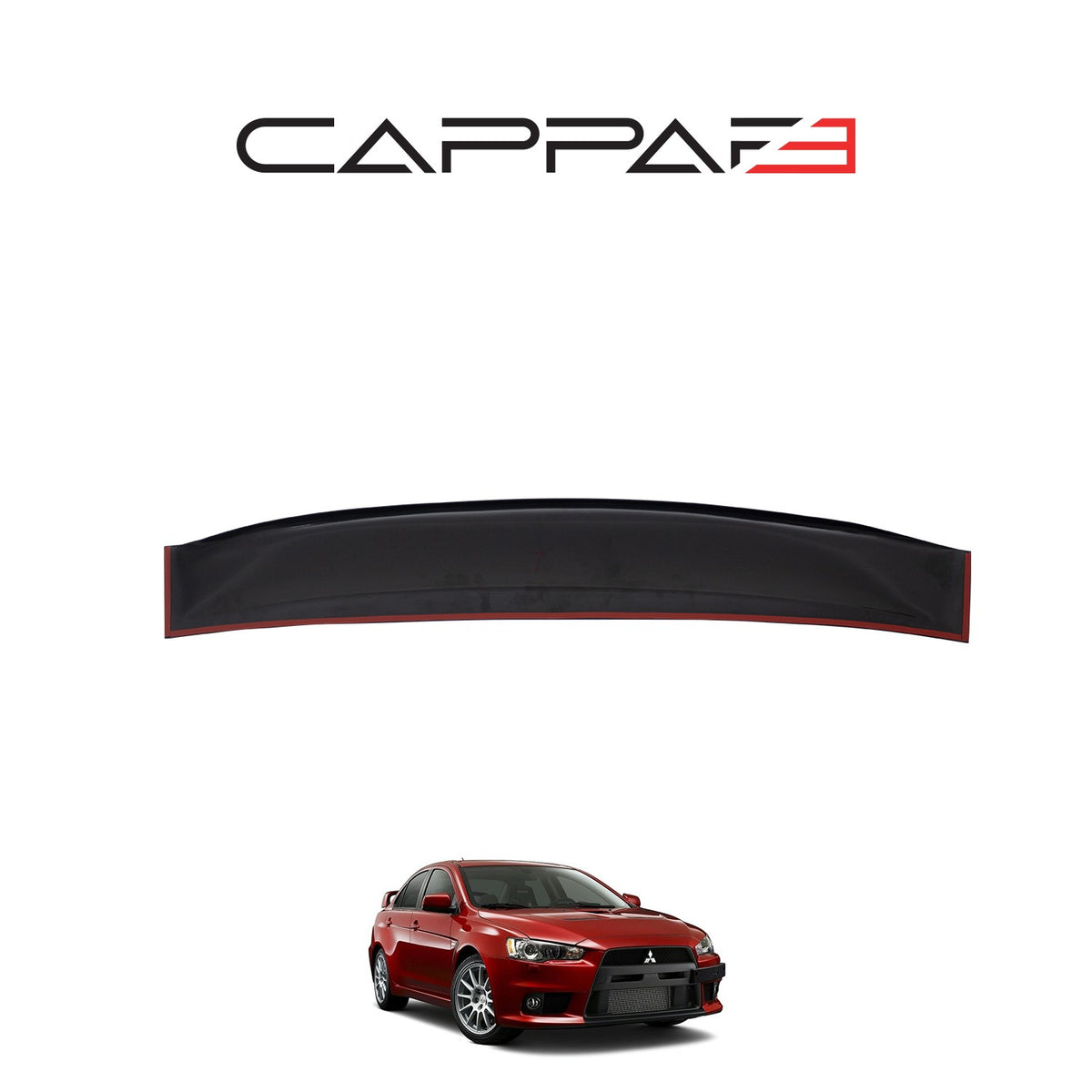 Mitsubishi Lancer 9 2007-2017 ile Uyumlu Arka Cam Spoyler