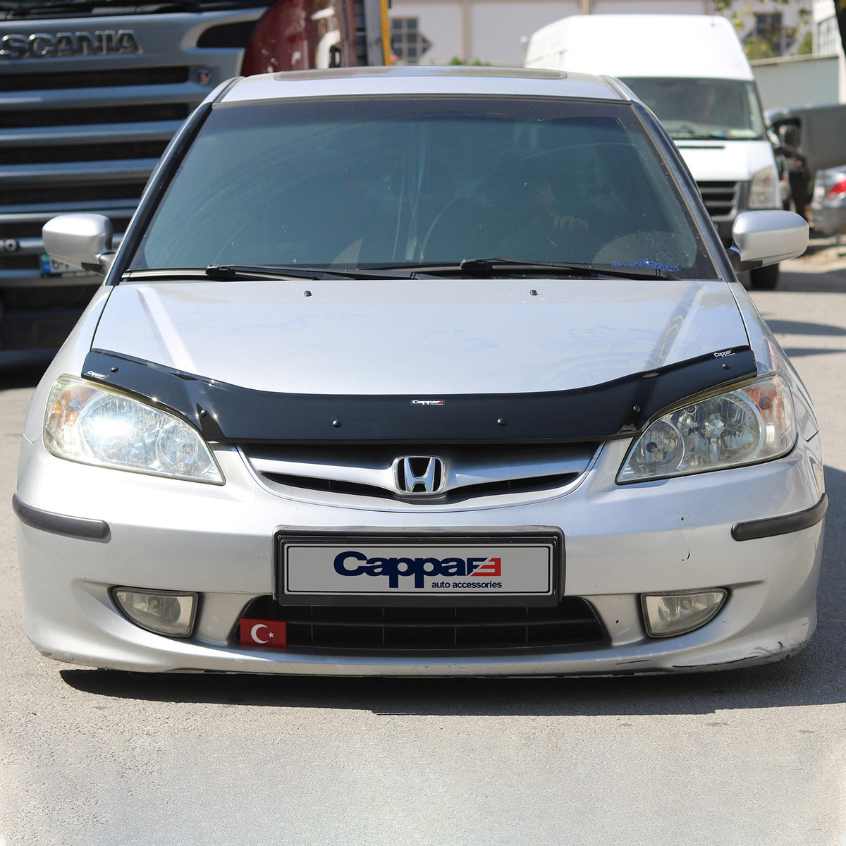 Honda Civic 7 2001-2005 ile Uyumlu Kaput Rüzgarlığı