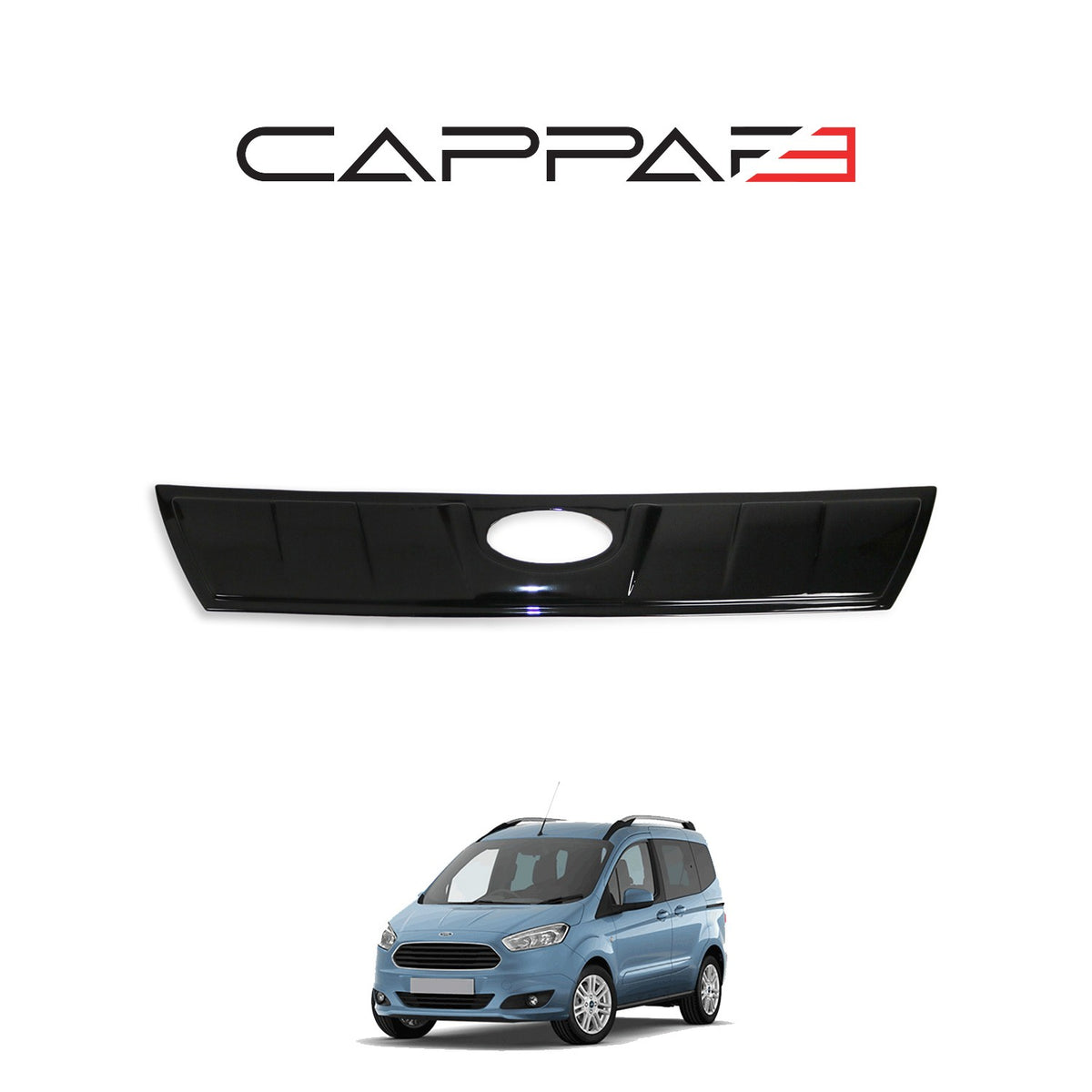 Ford Transit / Tourneo Courier 1 2018-2023 ile Uyumlu Ön Panjur 3 Adet