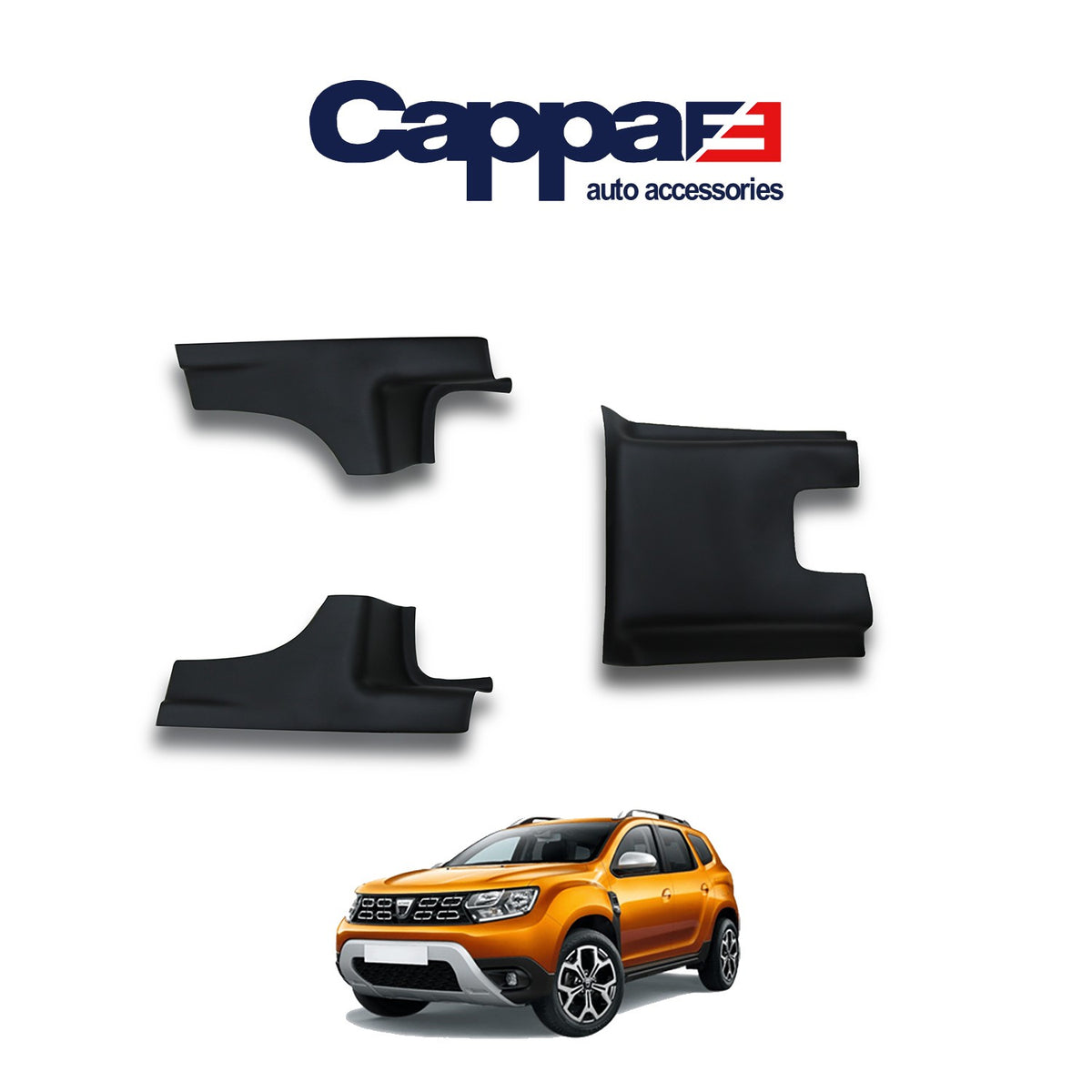 Dacia Duster 2 2018-2023 ile Uyumlu İç Trim 5 Adet