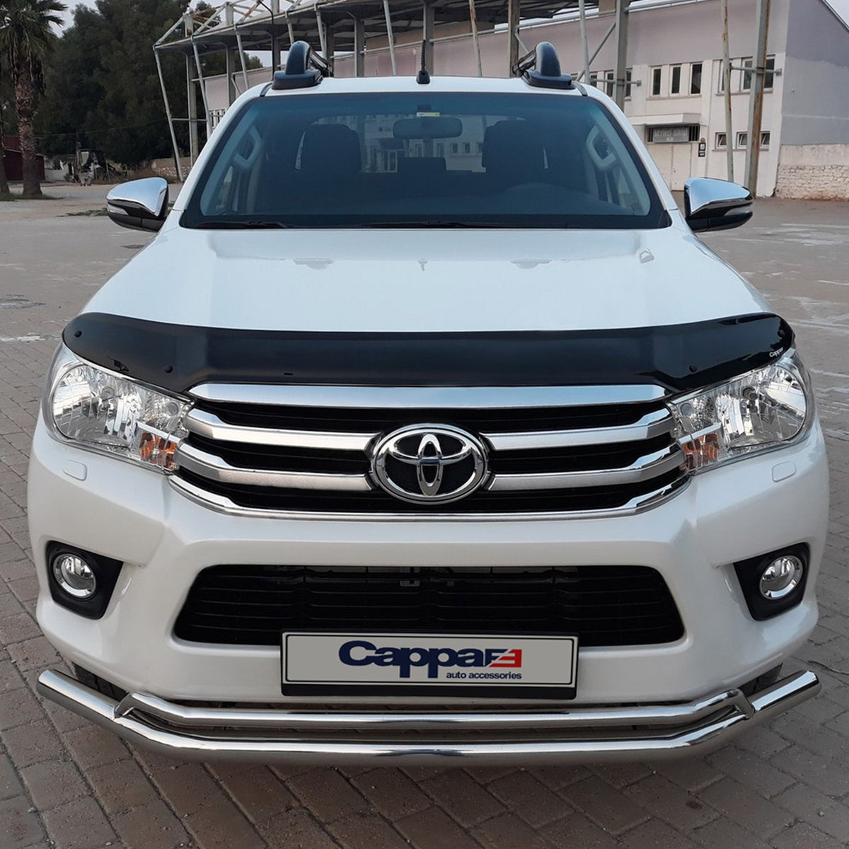 Toyota Hilux 8 2015-2020 ile Uyumlu Kaput Rüzgarlığı 3mm