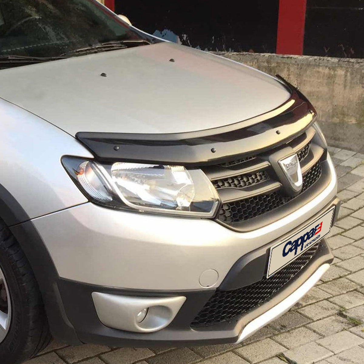 Dacia Sandero 2 2012-2016 ile Uyumlu Kaput Rüzgarlığı 3mm