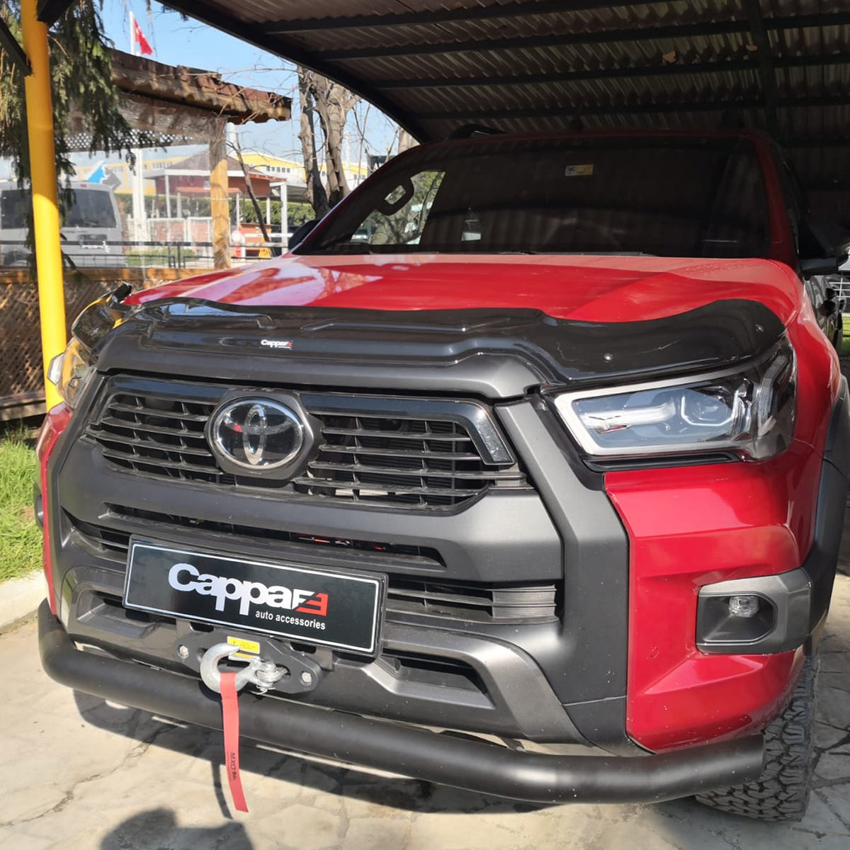Toyota Hilux 8 2020-2023 yarasa kaput rüzgarlığı – 7