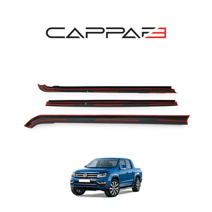 Volkswagen Amarok 1 2010-2020 ile Uyumlu Kasa Kenar Koruma 3 Adet