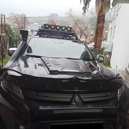 Mitsubishi L200 5 2019-2023 ile Uyumlu Kaput Rüzgarlığı Yarasa