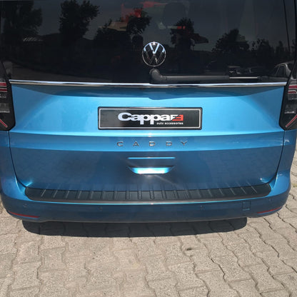 Volkswagen Caddy 5 2020-2026 ile Uyumlu Arka Tampon Eşiği Mat