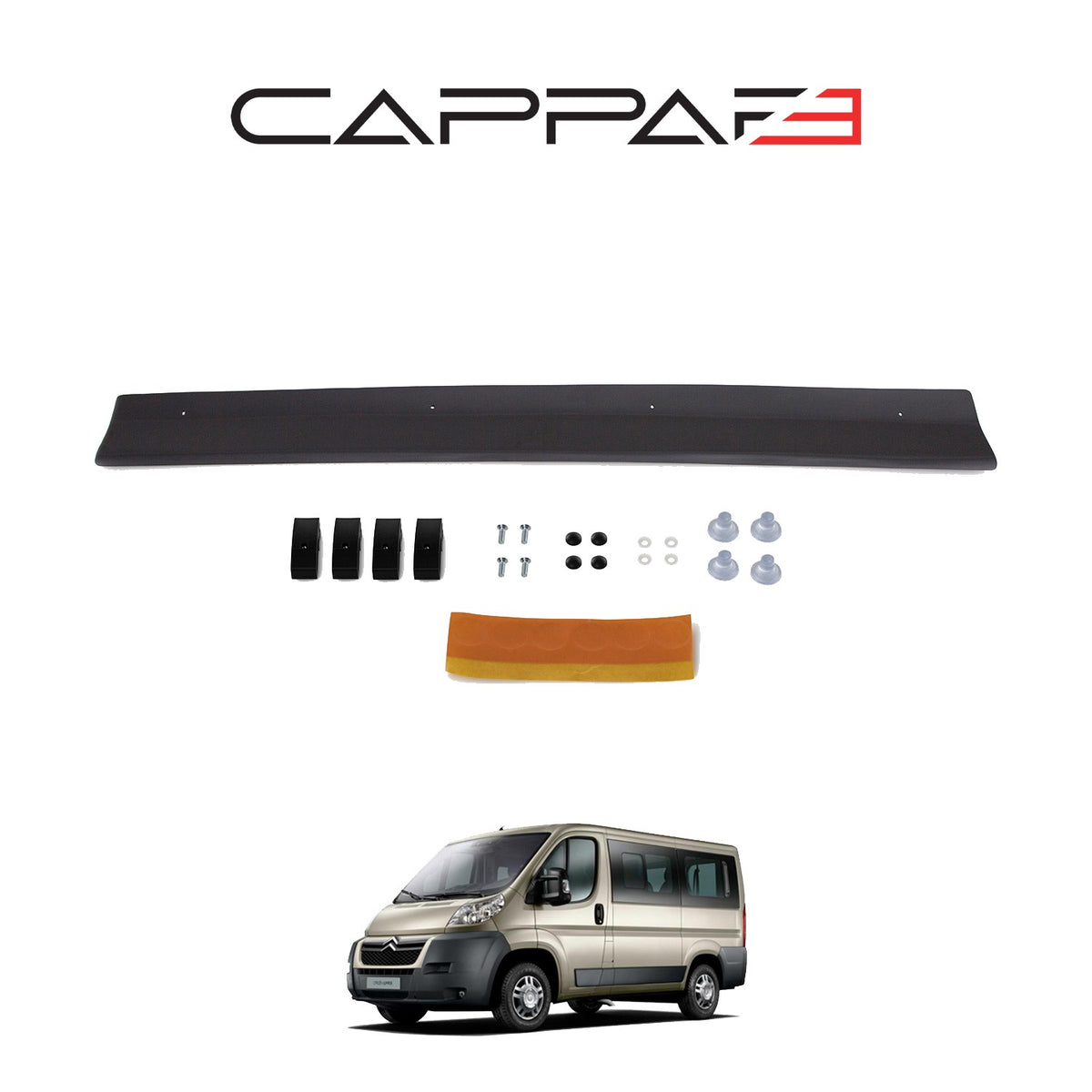 Citroen Jumper 2 2006-2014 ile Uyumlu Kaput Rüzgarlığı 3mm