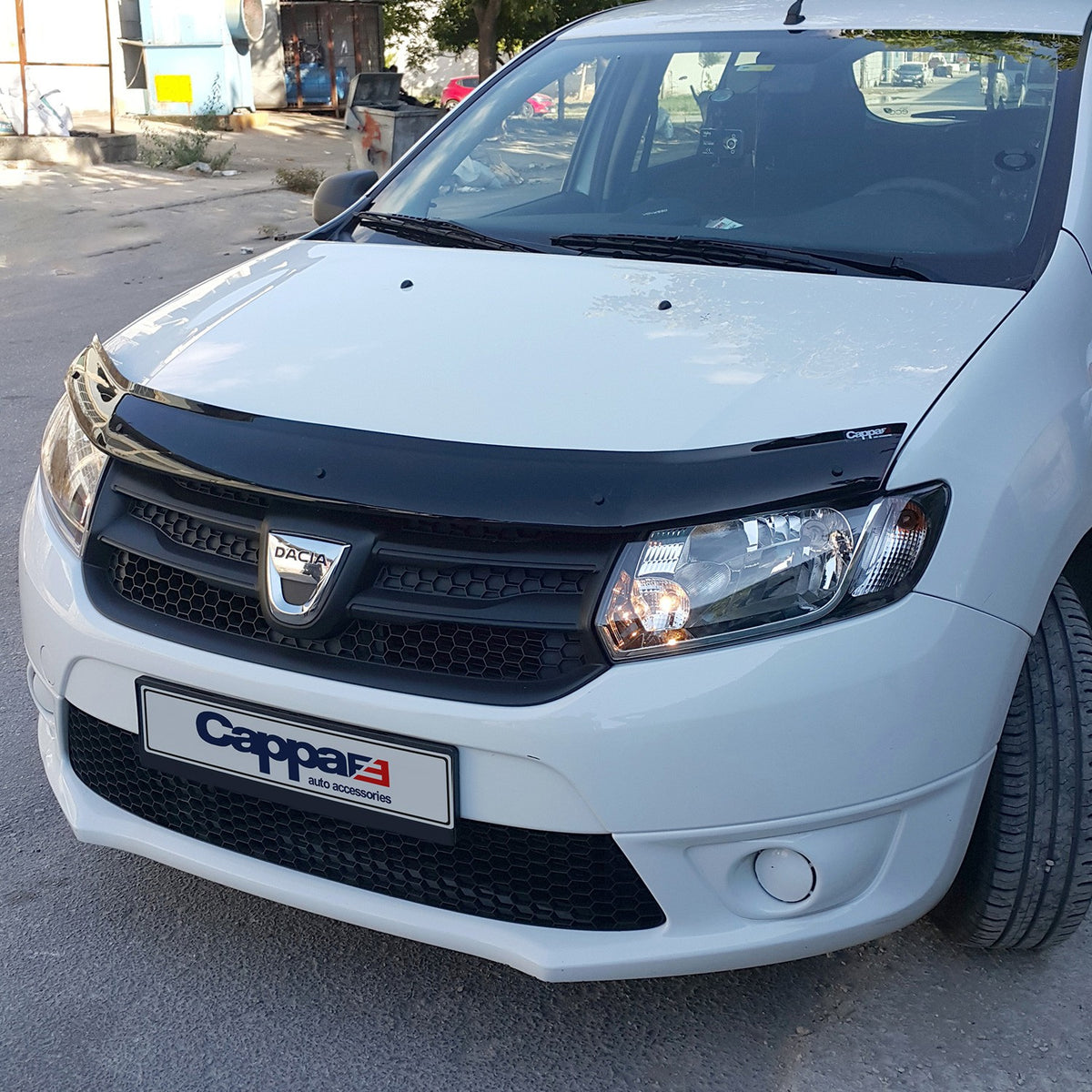 Dacia Sandero 2 2012-2016 ile Uyumlu Kaput Rüzgarlığı 3mm