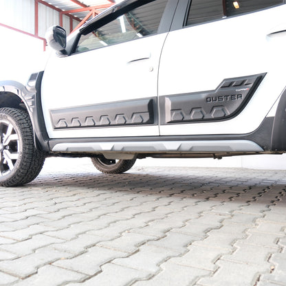Dacia Duster 2 2018-2023 ile Uyumlu Marşpiyel Kaplama 2 Adet