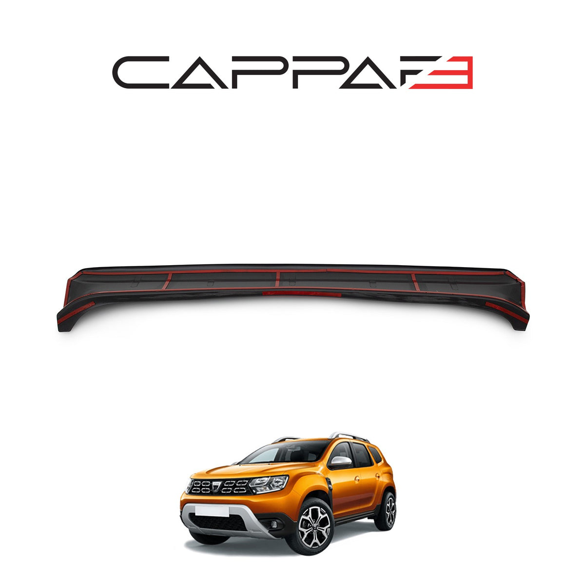 Dacia Duster 2 2018-2023 ile Uyumlu Arka Tampon Eşiği