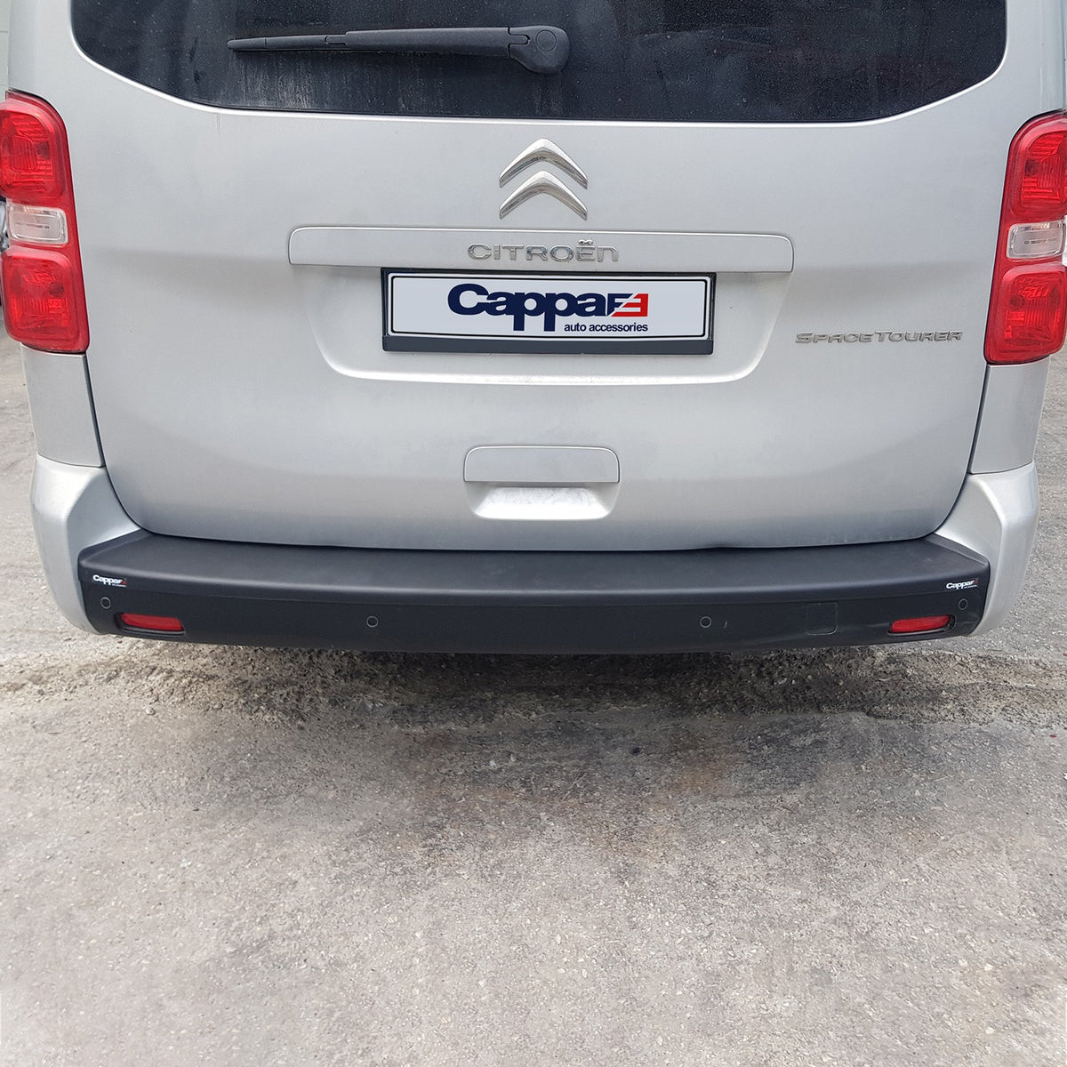 Citroen Jumpy 3 2016-2026 ile Uyumlu Arka Tampon Eşiği Mat