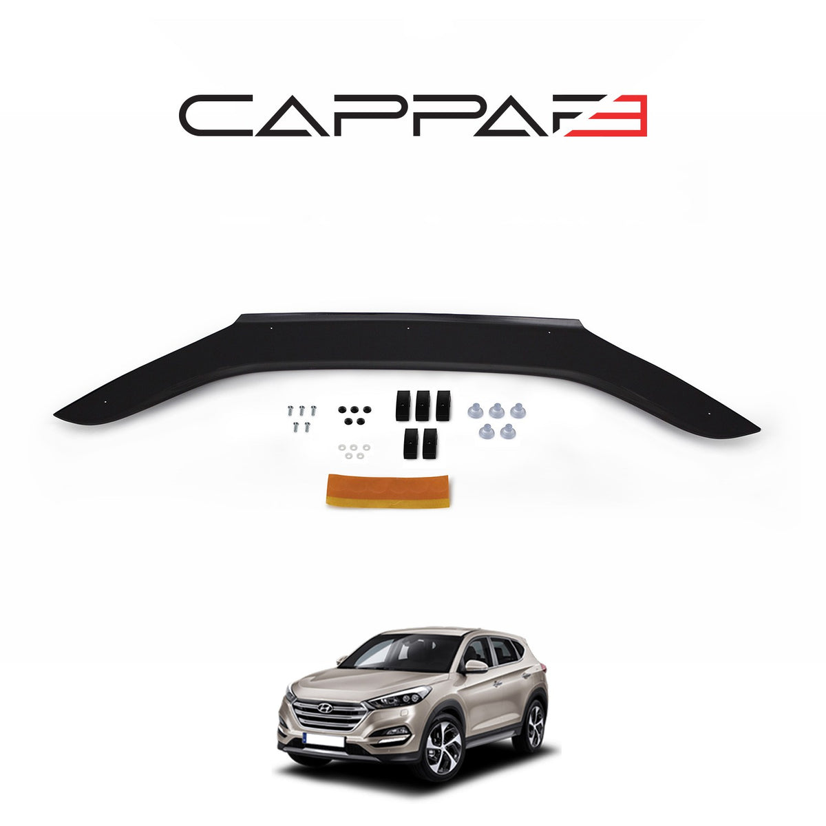 Hyundai Tucson 3 2015-2018 kaput rüzgarlığı 3 mm – 6