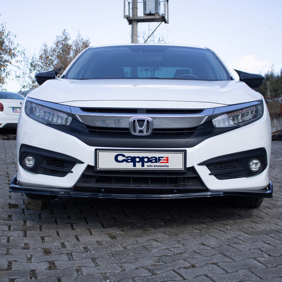 Honda Civic 10 2016-2021 ile Uyumlu Ön Tampon Lip