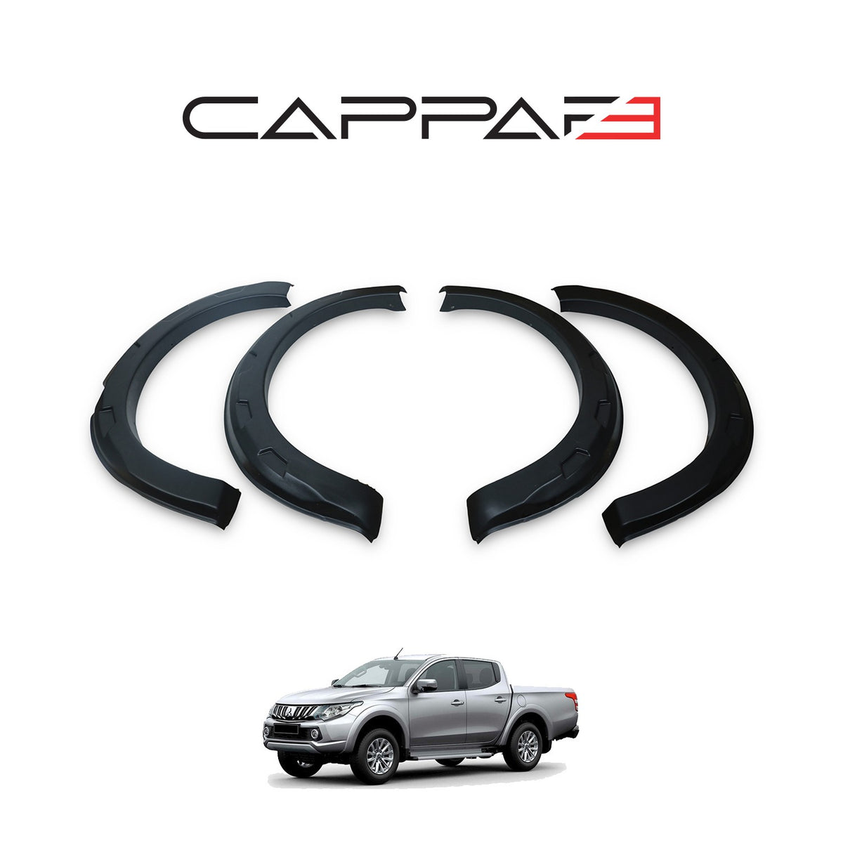 Mitsubishi L200 5 2015-2019 ile Uyumlu Çamurluk Dodik 4 Adet