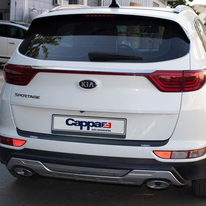 Kia Sportage 4 2016-2019 ile Uyumlu Arka Tampon Eşiği Mat