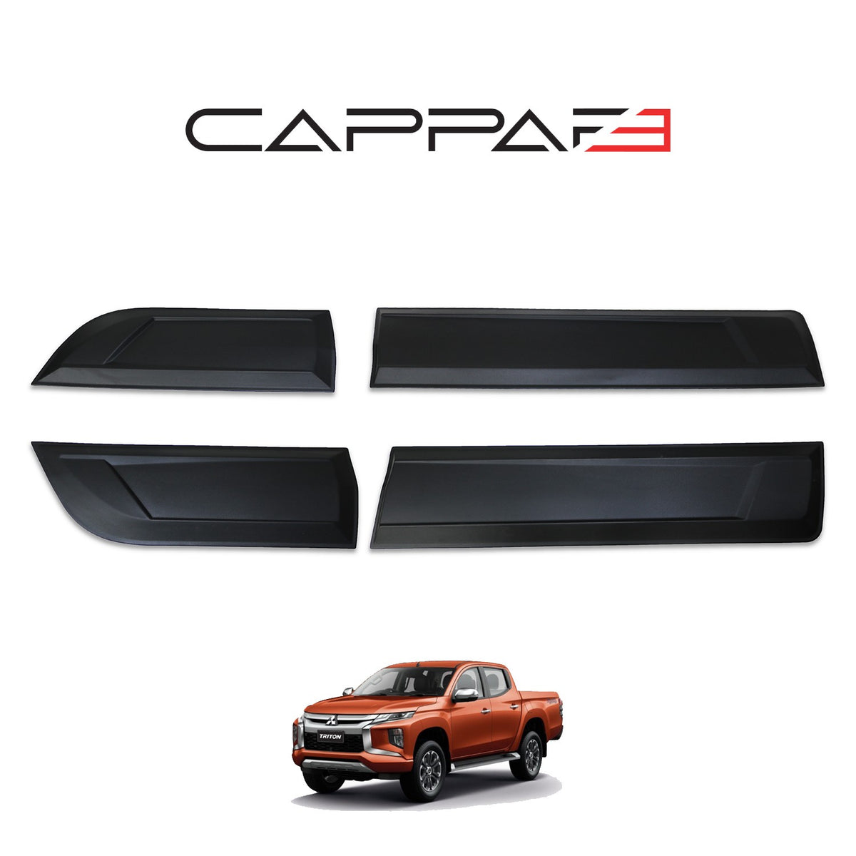 Mitsubishi L200 5 2019-2023 ince çamurluk dodik 4 parça – 7