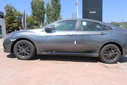 Honda Civic 10 2016-2021 yan kapı alt çıta 4 parçalı set – 10