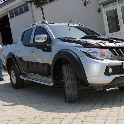 Mitsubishi L200 5 2015-2019 ile Uyumlu Çamurluk Dodik 4 Adet