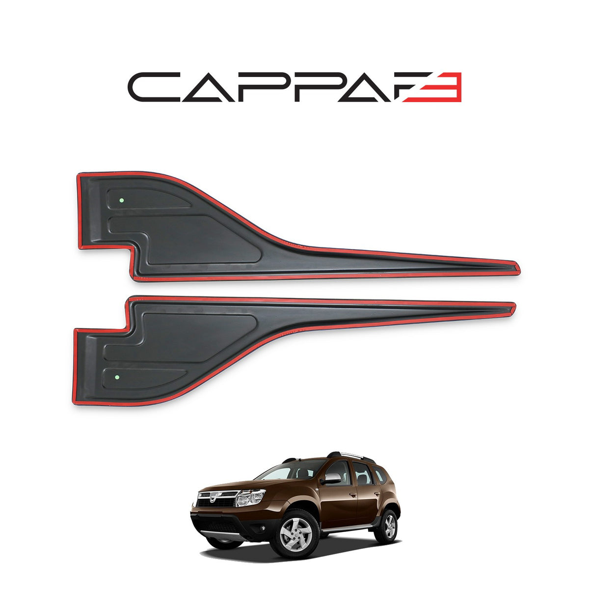 Dacia Duster 1 2010-2017 ile Uyumlu Kapı Dodik Yarasa 2 Adet