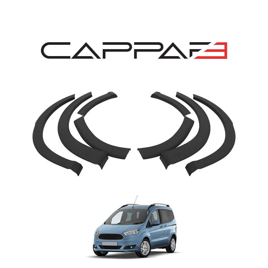 Ford Transit / Tourneo Courier 1 2014-2018 ile Uyumlu Çamurluk Dodik 8 Adet