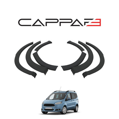 Ford Transit / Tourneo Courier 1 2014-2018 ile Uyumlu Çamurluk Dodik 8 Adet