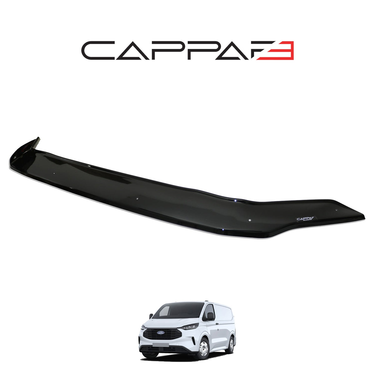 Ford Transit / Tourneo Custom 2 2023-2026 ile Uyumlu Kaput Rüzgarlığı 3mm