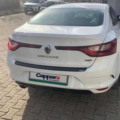 Renault Megane 4 2016-2024 ile Uyumlu Arka Tampon Eşiği Mat
