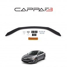 Honda Civic 10 2016-2021 ile Uyumlu Kaput Rüzgarlığı 3mm