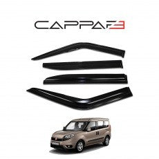 Fiat Doblo 2 2015-2022 ile Uyumlu Cam Rüzgarlığı 4 Adet
