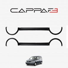 Volkswagen Caddy 3 2003-2010 ile Uyumlu Kapı ve Çamurluk Dodik Seti Kısa Şase Çift Sürgü 12 Adet