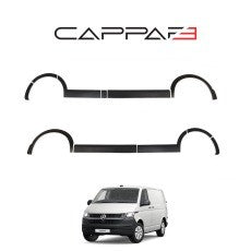 Volkswagen Transporter T6.1 2020-2024 ile Uyumlu Kapı ve Çamurluk Dodik Seti Kısa Şase Sağ Sürgü 11 Adet