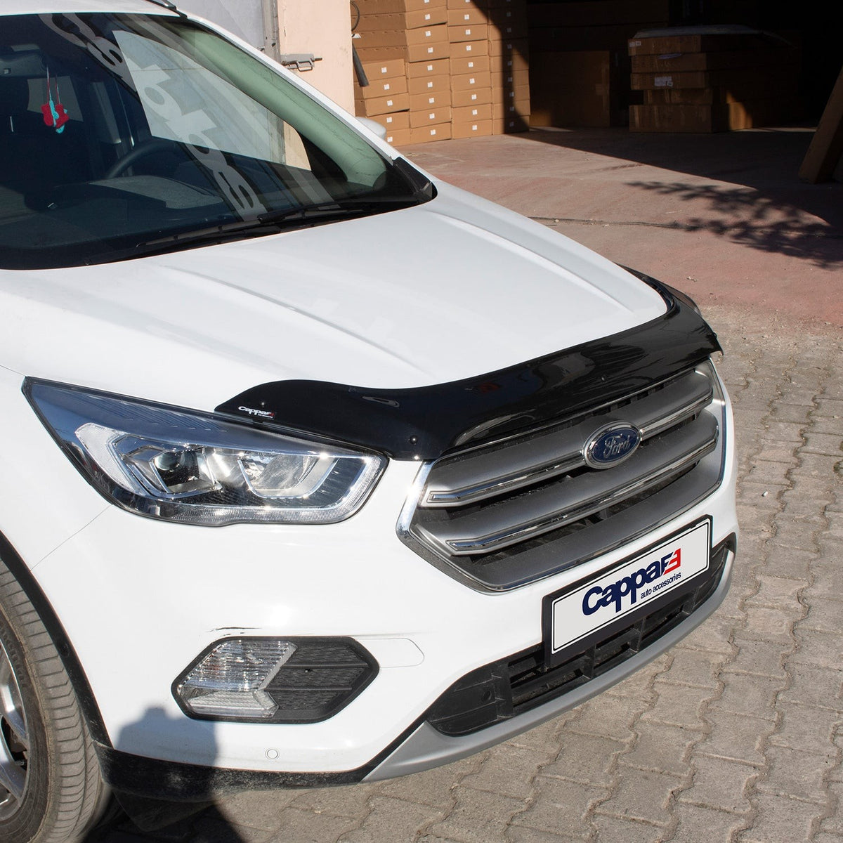 Ford Kuga 2 2016-2019 yapıştırmalı mat kaput rüzgarlığı – 6