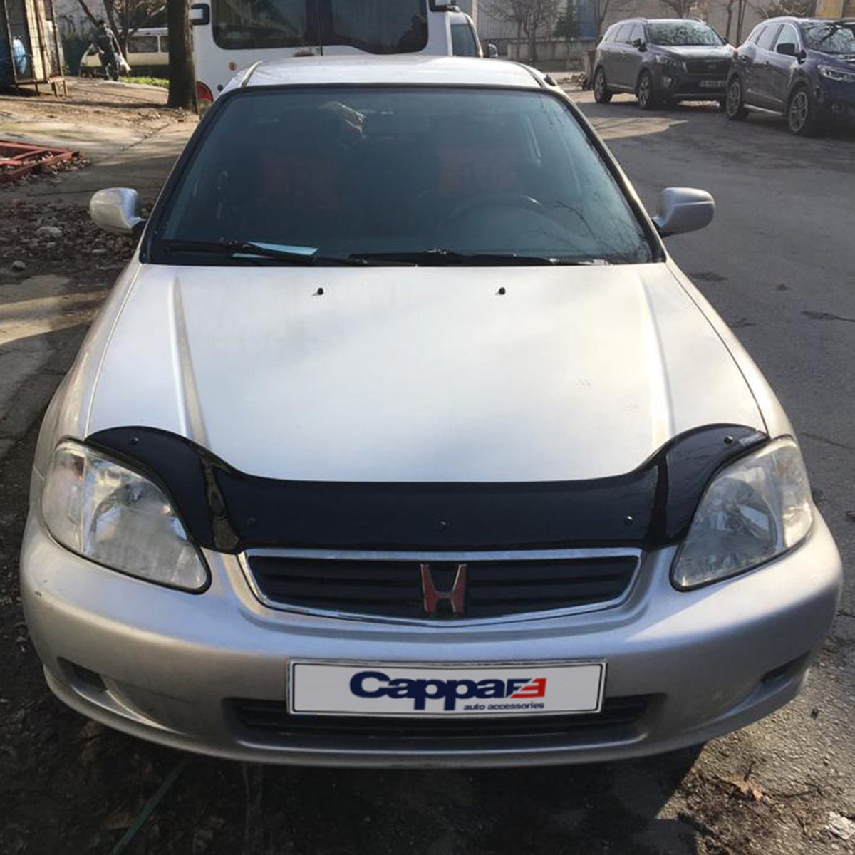 Honda Civic 11 2022-2026 ile Uyumlu Kaput Rüzgarlığı Yapıştırmalı Mat