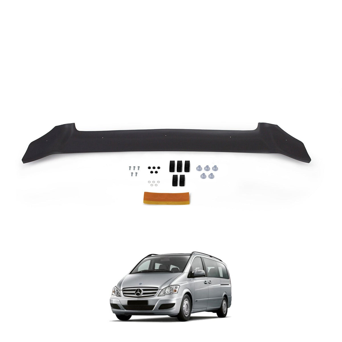Mercedes Vito 2 2003-2014 yapıştırmalı kaput rüzgarlığı – 9