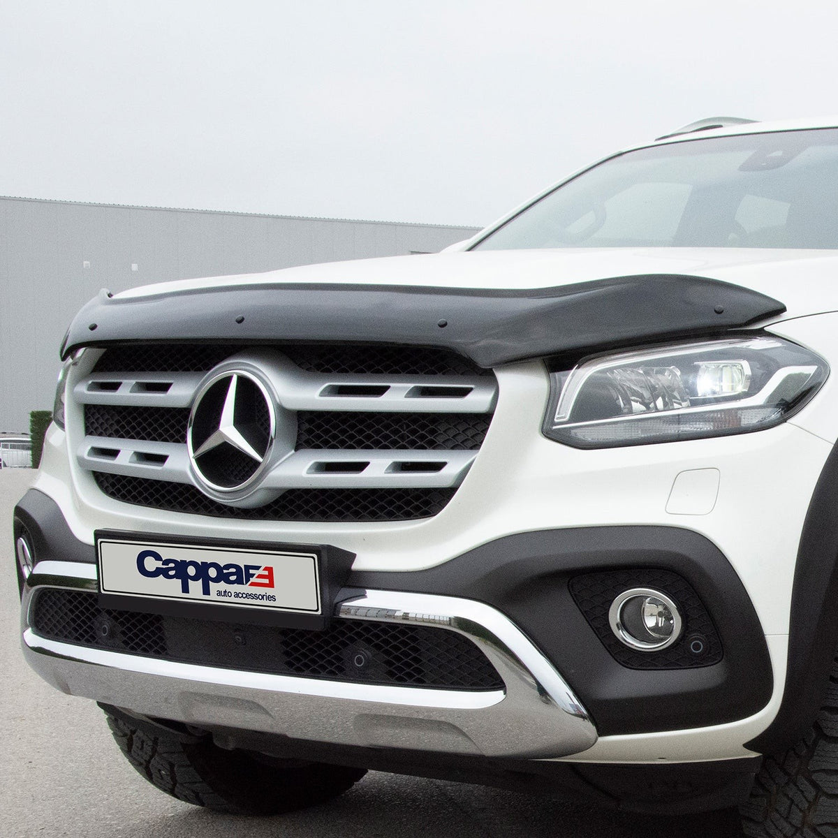 Mercedes X-Class 2017-2020 yapıştırmalı kaput rüzgarlığı – 6