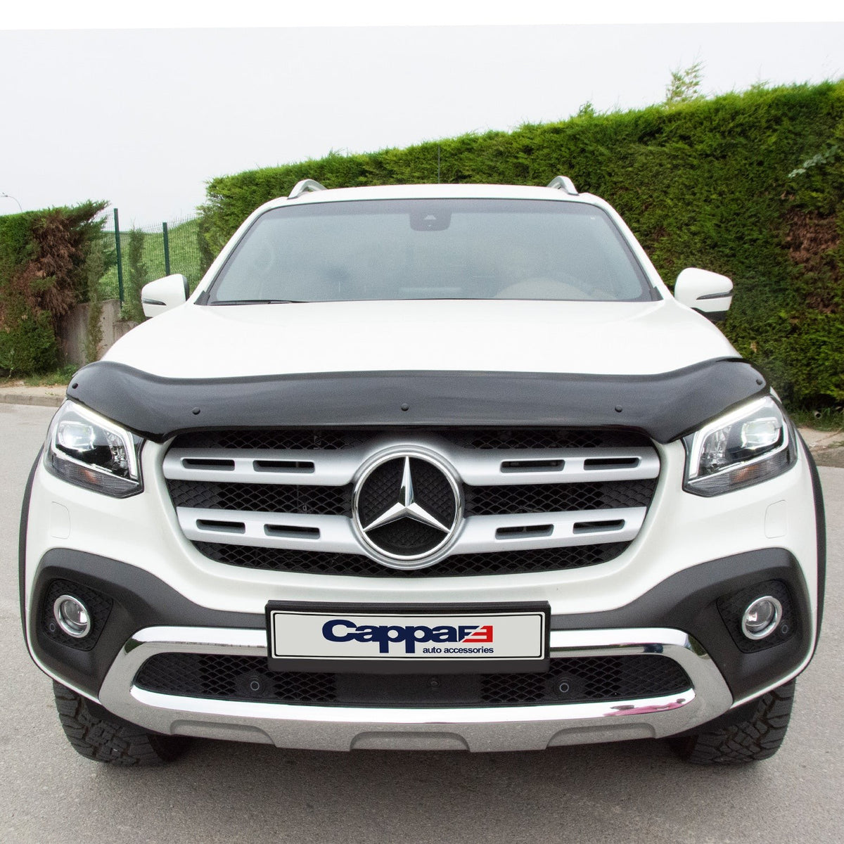 Mercedes X-Class 2017-2020 ile Uyumlu Kaput Rüzgarlığı Yapıştırmalı Mat