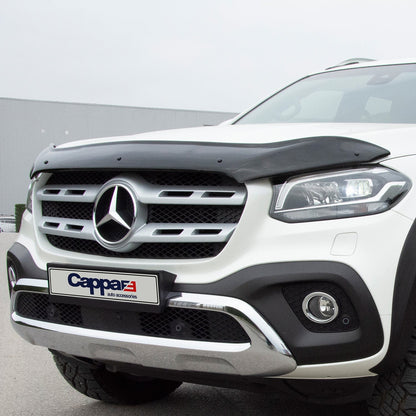Mercedes X-Class 2017-2020 ile Uyumlu Kaput Rüzgarlığı Yapıştırmalı Mat