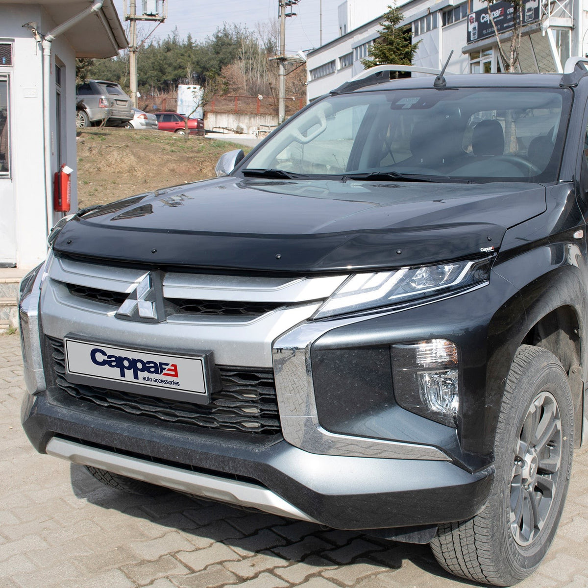 Mitsubishi L200 4 2005-2015 yapıştırmalı kaput rüzgarlığı – 5