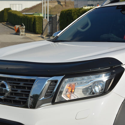 Nissan Navara 3 2016-2021 ile Uyumlu Kaput Rüzgarlığı Yapıştırmalı