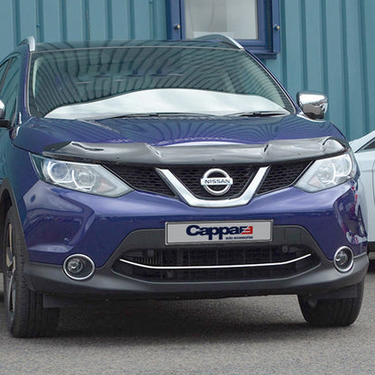 Nissan Qashqai 2 2017-2021 ile Uyumlu Kaput Rüzgarlığı Yapıştırmalı Mat