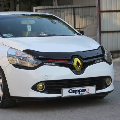 Renault Clio 4 2013-2020 ile Uyumlu Kaput Rüzgarlığı Yapıştırmalı