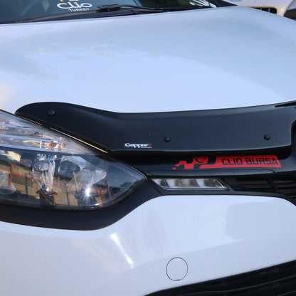 Renault Clio 4 2013-2020 ile Uyumlu Kaput Rüzgarlığı Yapıştırmalı