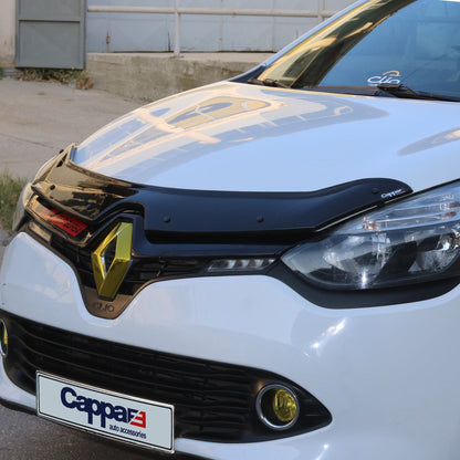 Renault Clio 4 2013-2020 ile Uyumlu Kaput Rüzgarlığı Yapıştırmalı Mat