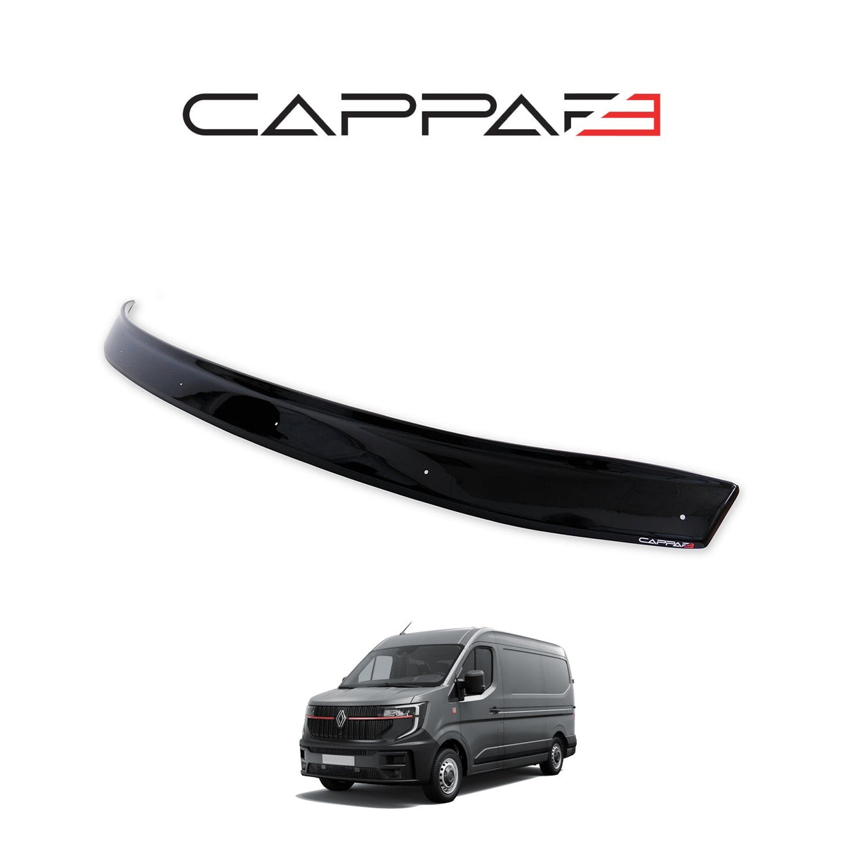 Renault Master 4 2024-2026 ile Uyumlu Kaput Rüzgarlığı 3mm