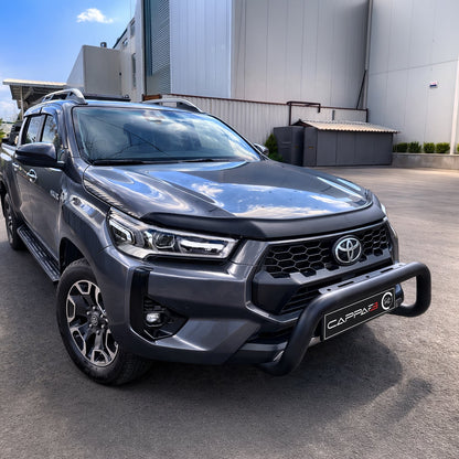 Toyota Hilux 8 2023-2026 ile Uyumlu Kaput Rüzgarlığı Yapıştırmalı Mat