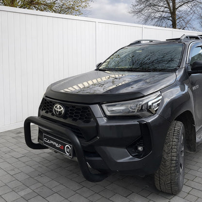 Toyota Hilux 8 2023-2026 ile Uyumlu Kaput Rüzgarlığı Yapıştırmalı Mat