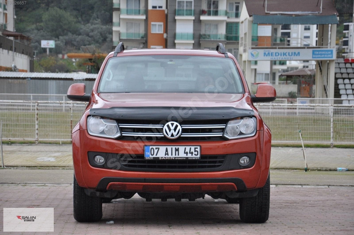 Volkswagen Amarok 1 2010-2020 ile Uyumlu Kaput Rüzgarlığı Yapıştırmalı Mat