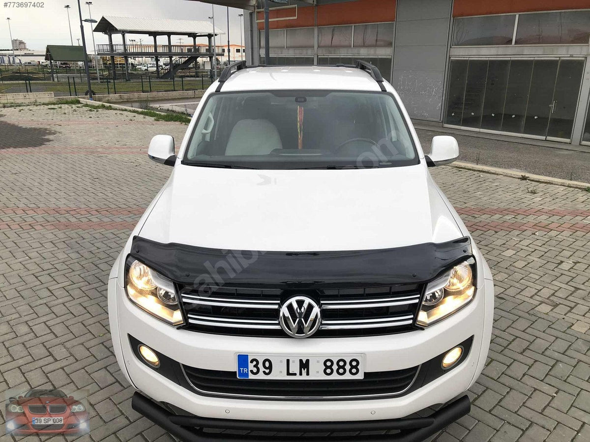 Volkswagen Amarok 1 2010-2020 ile Uyumlu Kaput Rüzgarlığı Yapıştırmalı Mat