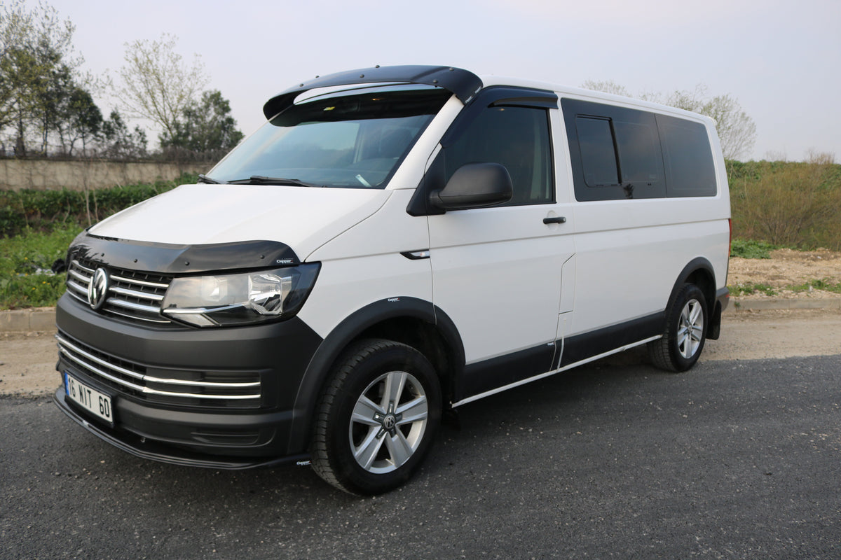 Volkswagen Transporter T6 2015-2024 ile Uyumlu Kaput Rüzgarlığı Yapıştırmalı Mat