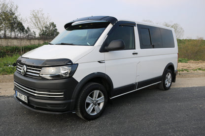 Volkswagen Transporter T6 2015-2024 ile Uyumlu Kaput Rüzgarlığı Yapıştırmalı Mat